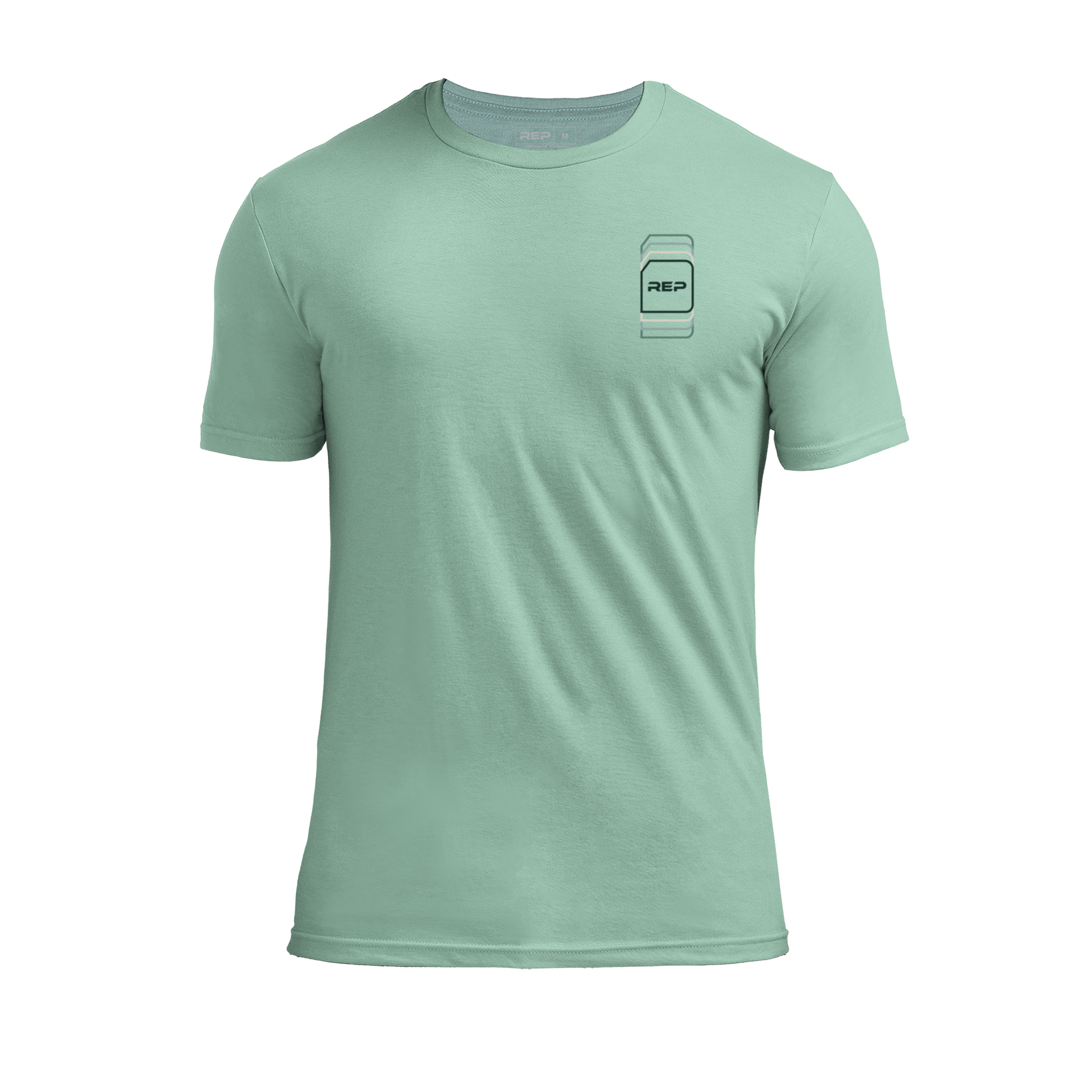 Repetition Tri-Blend Crew T-Shirt - Heather Sage/Green / X-Small